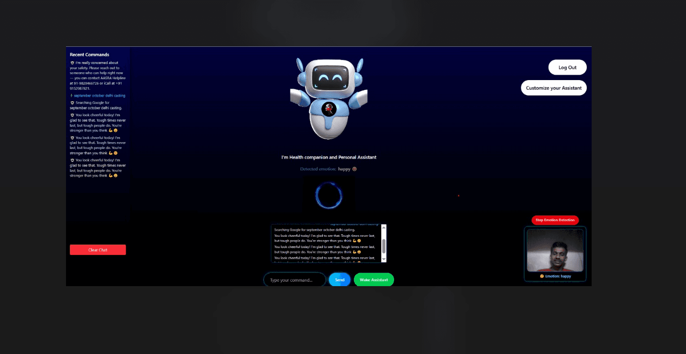 AI-Powered Mental Health Companion and Personal Assistant